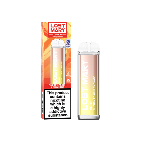 Lost Mary QM600 Disposable Vape Device 600 Puffs 20mg ELF Bar