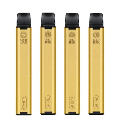 Gold Bar 600 Disposable Vape Pod Puff Bar Pod