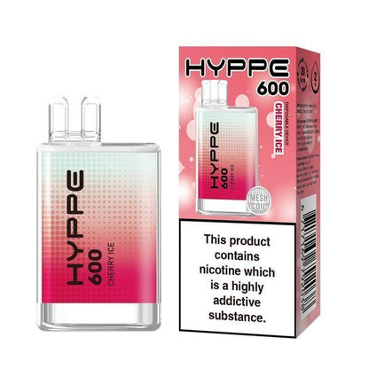 Hyppe 600 Crystal Disposable Vape Puff Pod - Box of 10