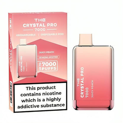 Crystal Pro Max 7000 Puffs Disposable Vape Box of 10