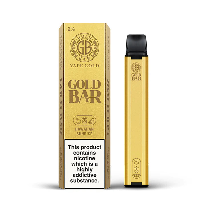 gold bar vape- vapor club uk