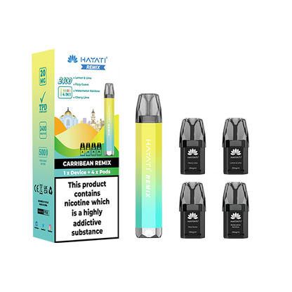 Hayati Remix 4 in 1 2400  Vape 2400 Puffs - 20mg