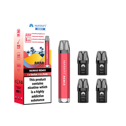 Hayati Remix 4 in 1 2400  Vape 2400 Puffs - 20mg