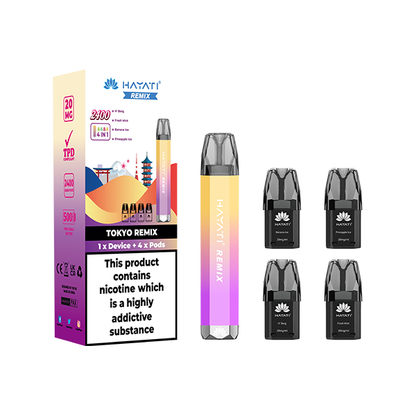 Hayati Remix 4 in 1 2400  Vape 2400 Puffs - 20mg