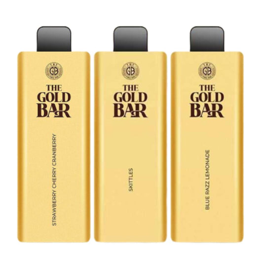 Gold Bar 4500 Disposable Vape Puff Pod Box of 10